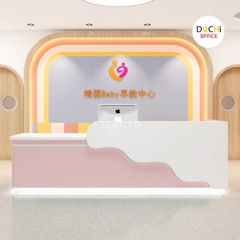 Quầy Tiếp Tân Hiện Đại QLT065