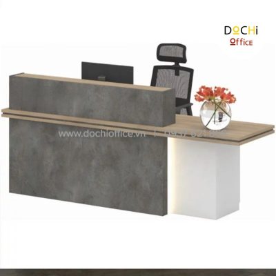 Quầy Lễ Tân Đẹp Hiện Đại QLT029