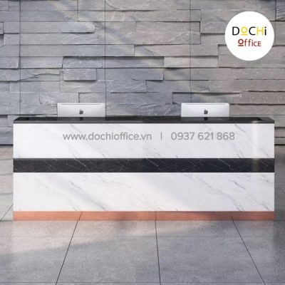 Quầy Tiếp Tân Sang Trọng QLT038