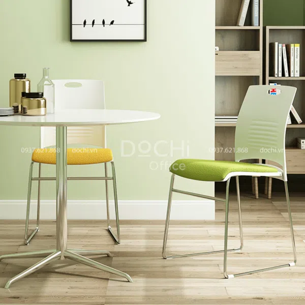 Ghế Chân Quỳ Lưng nhựa Cao Cấp GQ008