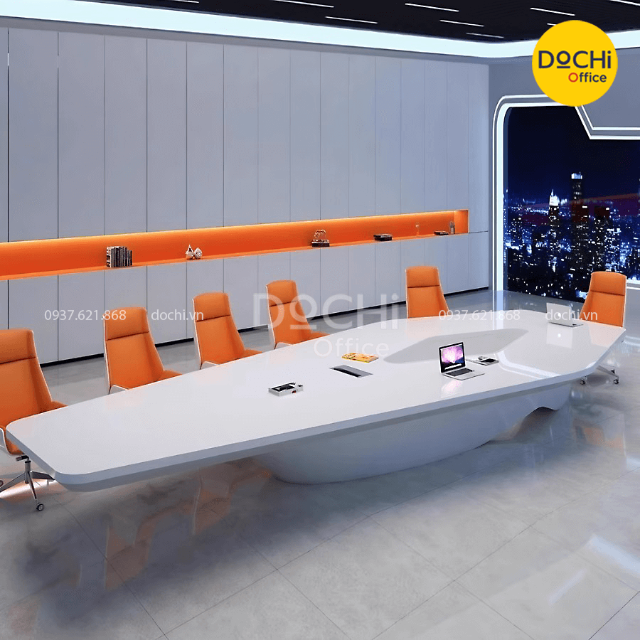 Bàn Họp Lớn Sơn PU Cao Cấp MT075 Dochioffice - Ảnh 5