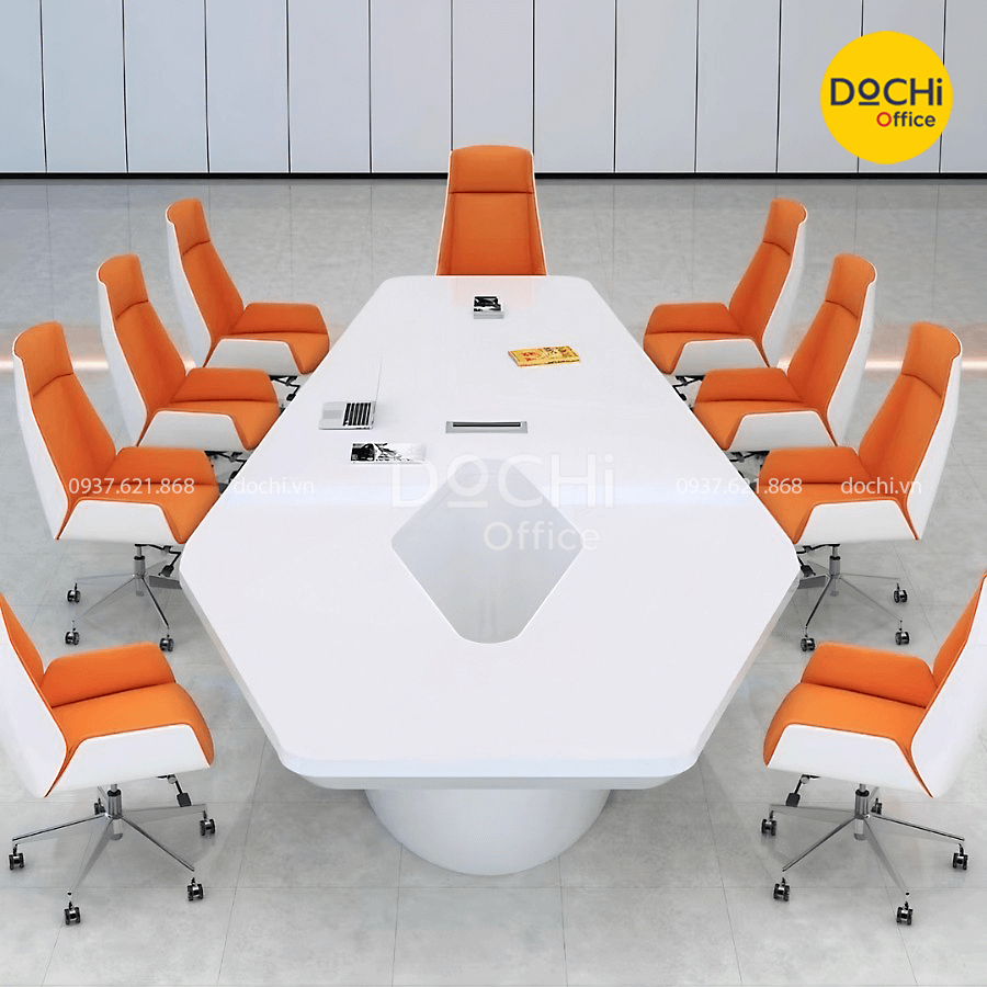 Bàn Họp Lớn Sơn PU Cao Cấp MT075 Dochioffice - Ảnh 3
