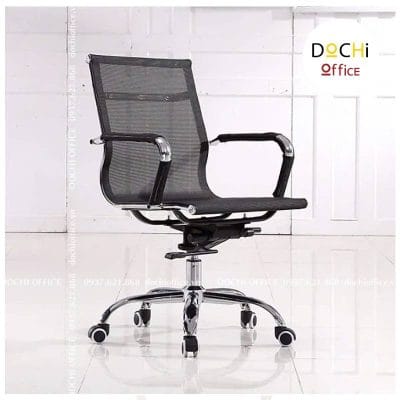 Ghế Xoay Nhân Viên Lưới Lưng Thấp GX010