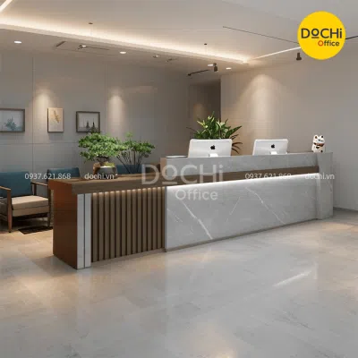 Quầy Lễ Tân QLT006