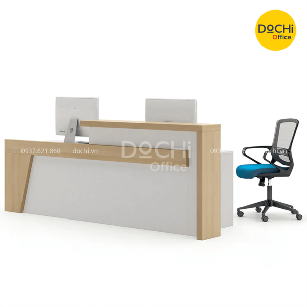 Quầy Lễ Tân Hiện Đại QLT009