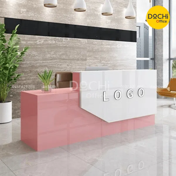 Quầy Lễ Tân Cao Cấp QLT011