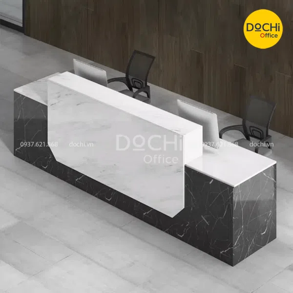 Quầy Lễ Tân Hiện Đại QLT013