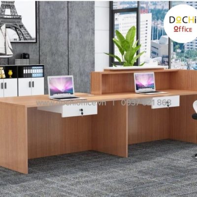 Quầy Lễ Tân Đẹp QLT021