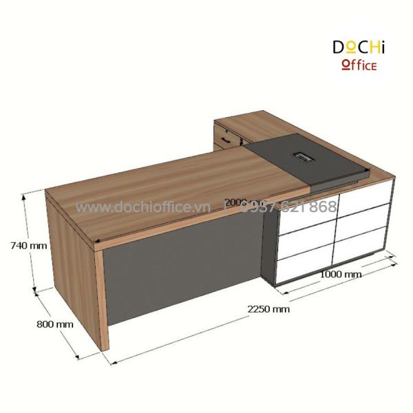 Bàn Làm Việc Giám Đốc DT002