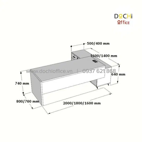 Bàn Giám Đốc Mới DT007