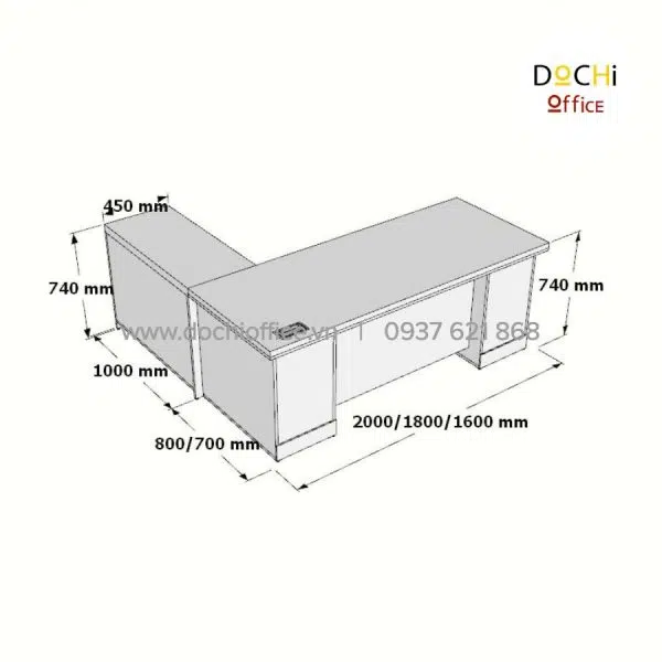 Bàn Giám Đốc Hiện Đại DT011