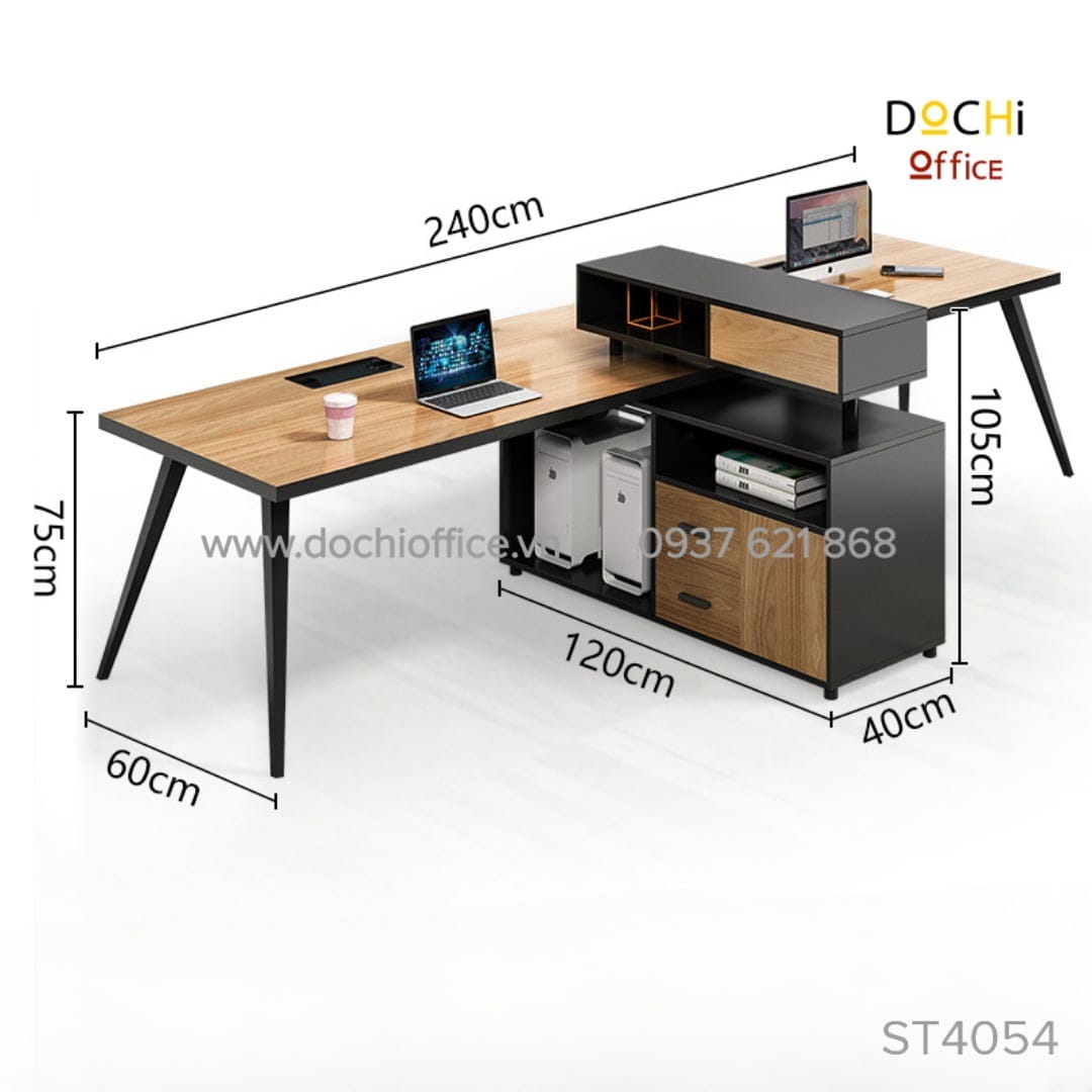 Bàn Làm Việc Chân Sắt Hiện Đại ST4054 - Ảnh 4
