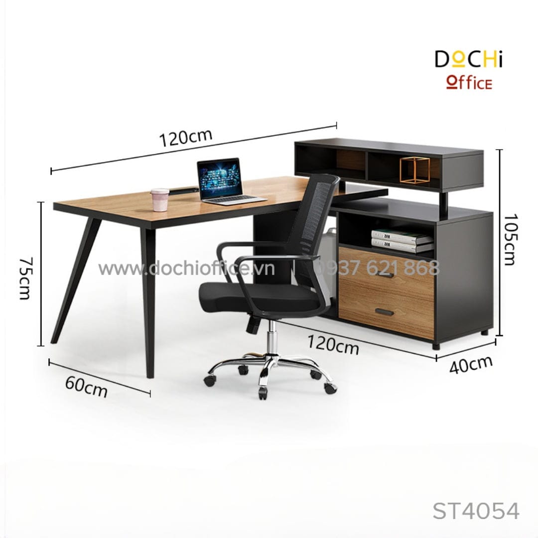 Bàn Làm Việc Chân Sắt Hiện Đại ST4054 - Ảnh 2