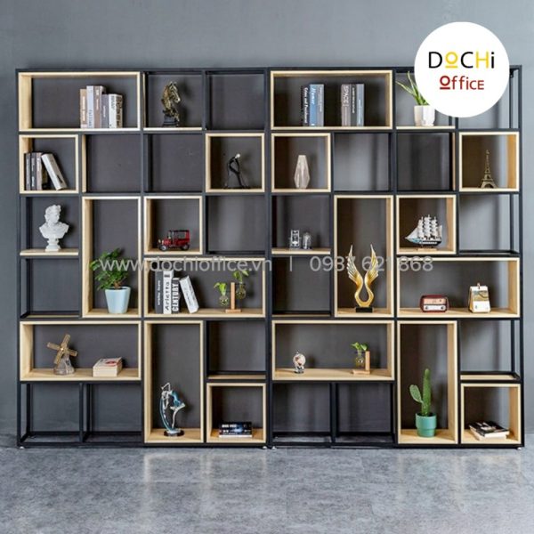 Kệ Gỗ Trang Trí Hiện Đại OKTT016