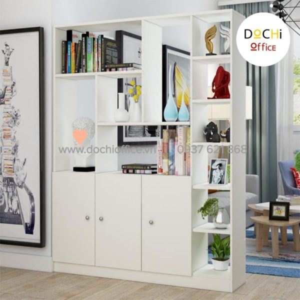 Kệ Gỗ Trang Trí Văn Phòng OKTT022