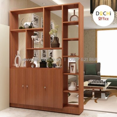 Kệ Gỗ Trang Trí Văn Phòng OKTT022