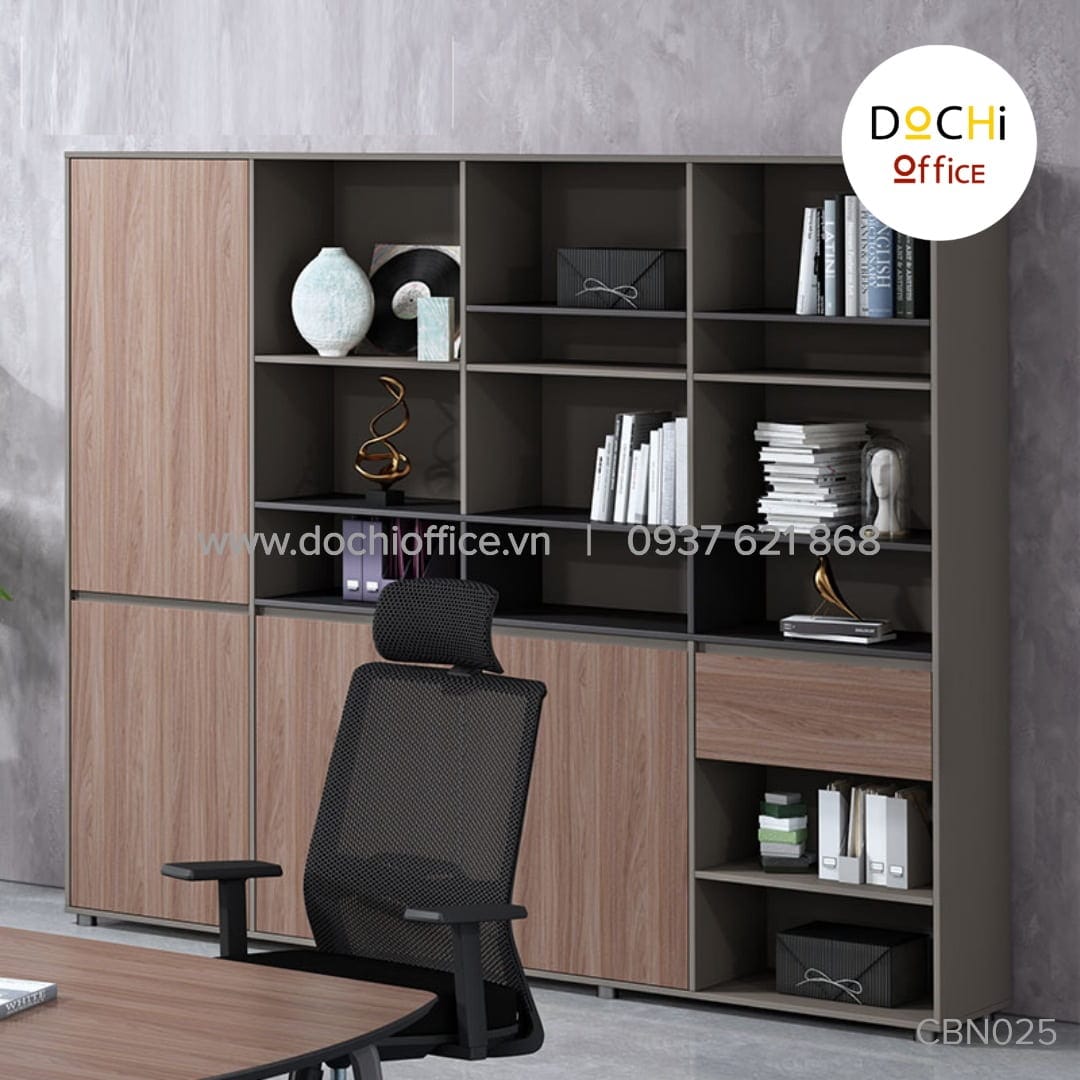 Tủ Hồ Sơ Gỗ Sang Trọng CBN025 - Ảnh 4