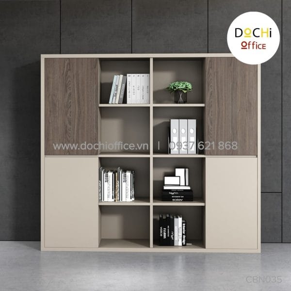 Tủ Hồ Sơ Gỗ Sang Trọng CBN035
