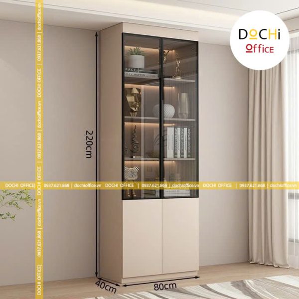 Tủ Hồ Sơ Cánh Kính Hiện Đại CBN086