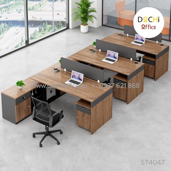Bàn Làm Việc Nhóm ST4047 - Cụm 3 Bàn Làm Việc Nhóm ST4047 - Cụm 3