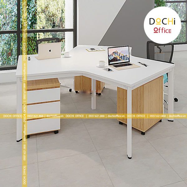 Cụm Bàn Làm Việc Chân Oval ST4079 - Cụm 3