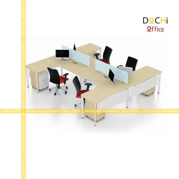Cụm Bàn Làm Việc 4 Người ST4083