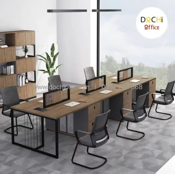 Cụm Bàn Làm Việc Hiện Đại ST4037 - Cụm 4