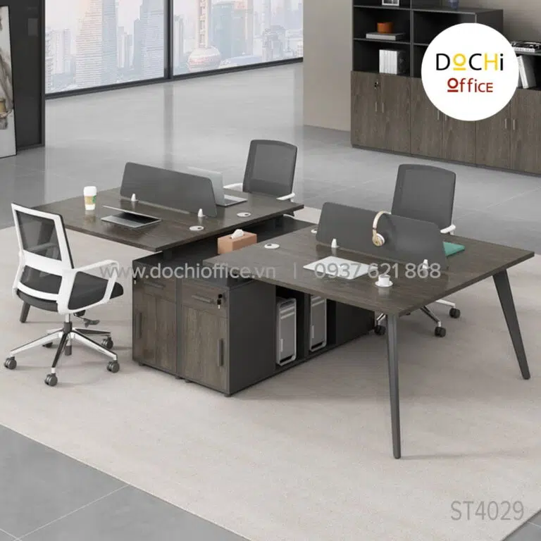 Cụm Bàn Làm Việc 4 Người ST4029 - Ảnh 11