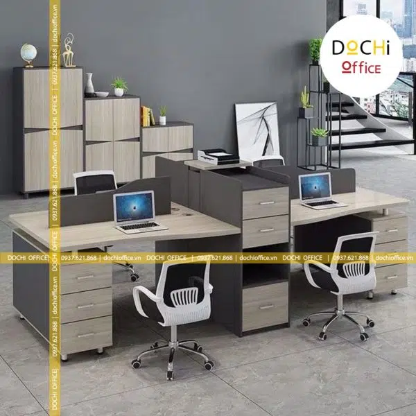 Bàn Làm Việc Đẹp ST4075 - Cụm 4