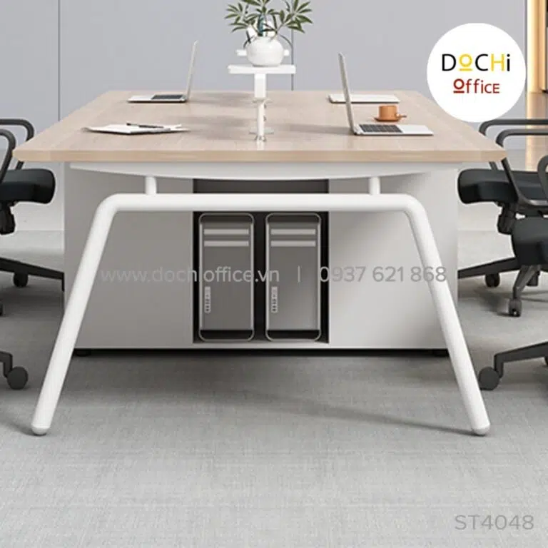 Bàn Nhân Viên Chân Sắt ST4048 - Cụm 4 - Ảnh 15