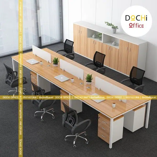 Bàn Làm Việc Nhân Viên ST4080 - Cụm 6