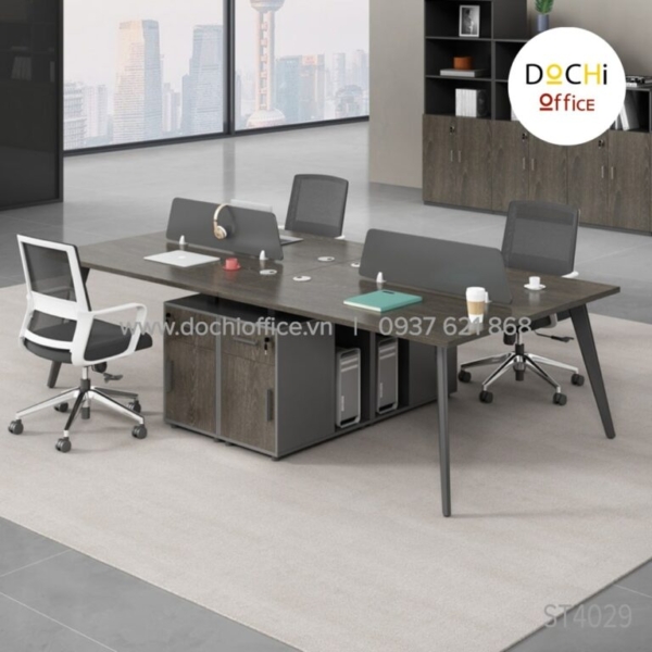 Cụm Bàn Làm Việc 4 Người ST4029 nhà