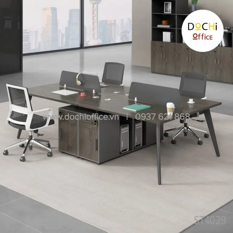 Cụm Bàn Làm Việc 4 Người ST4029