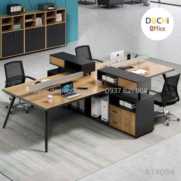 Bàn Làm Việc Nhân Viên ST4054 - Cụm 4