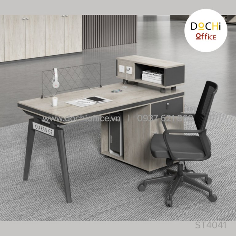 Cụm Bàn Làm Việc Nhóm ST4041 - Cụm 4 - Ảnh 2