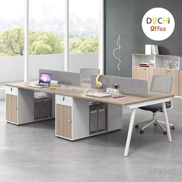 Bàn Làm Việc Hiện Đại ST4042 - Cụm 4
