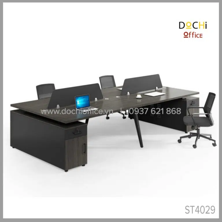 Cụm Bàn Làm Việc 4 Người ST4029 - Ảnh 8