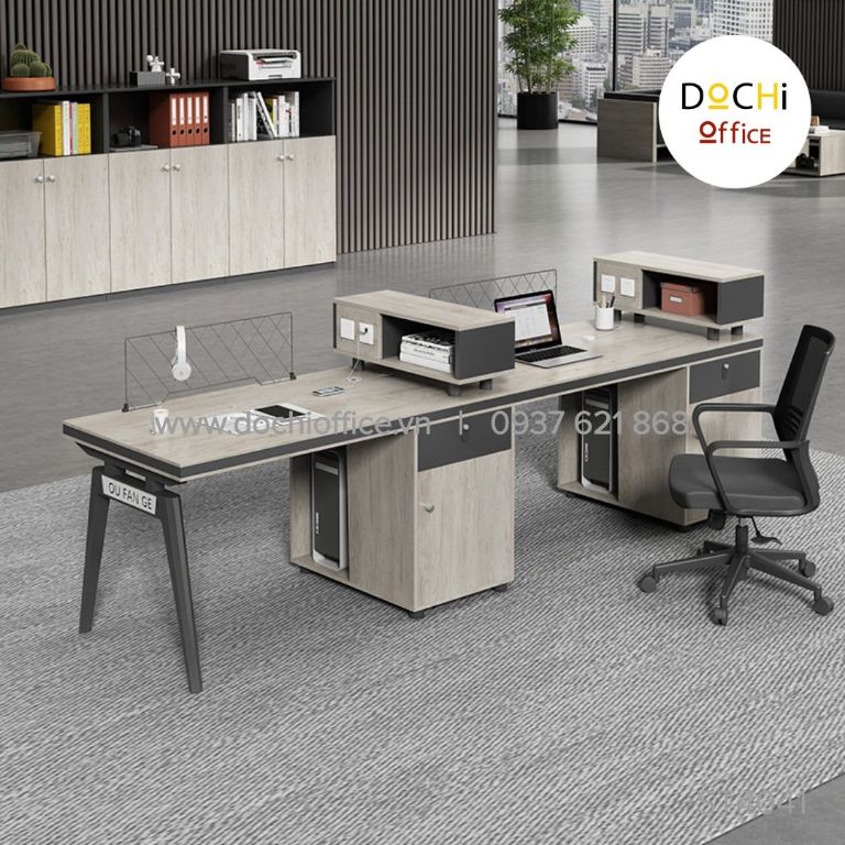 Cụm Bàn Làm Việc Nhóm ST4041 - Cụm 4 - Ảnh 5