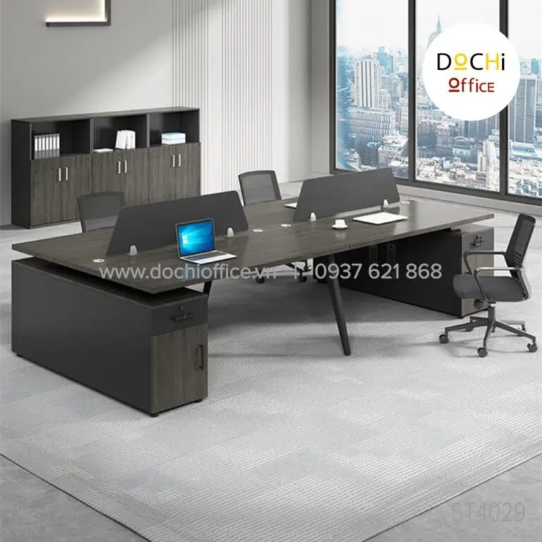 Cụm Bàn Làm Việc 4 Người ST4029 - Ảnh 9