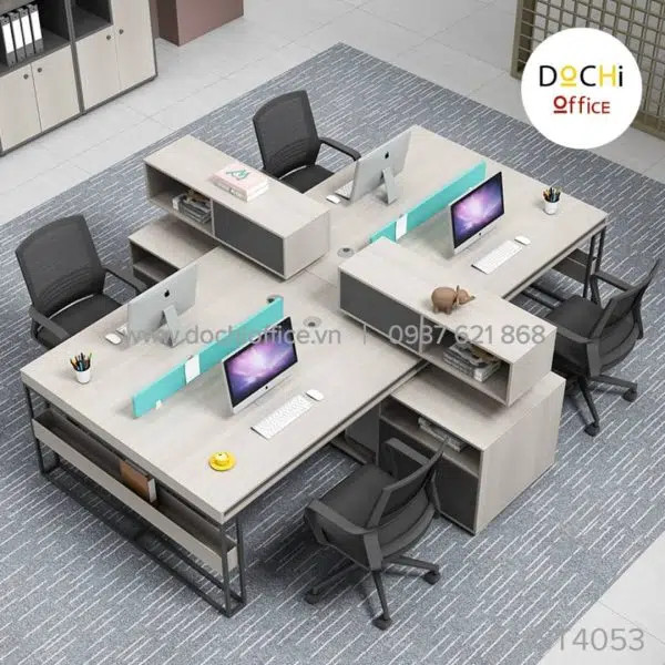 Cụm Bàn Làm Việc 4 Người ST4053