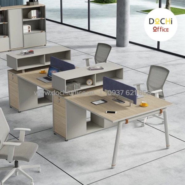 Bàn Làm Việc Nhóm ST4038 - Cụm 4 người