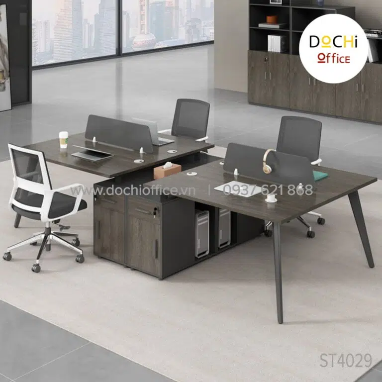 Cụm Bàn Làm Việc 4 Người ST4029 - Ảnh 10