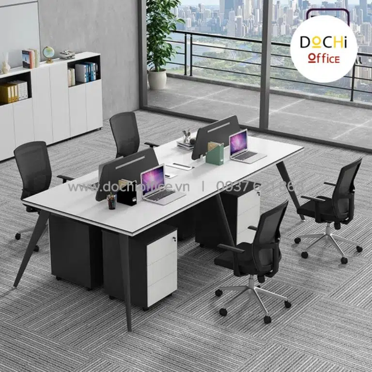Cụm Bàn Làm Việc Nhân Viên ST4035 - Cụm 2 - Ảnh 2