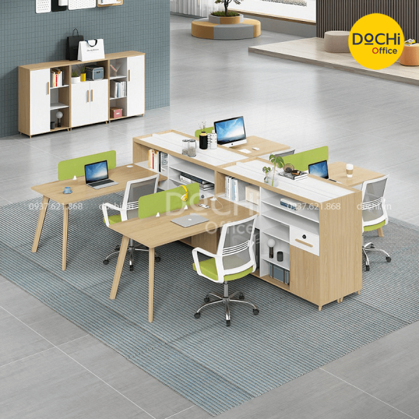 Cụm Bàn Làm Việc 4 Người ST4021