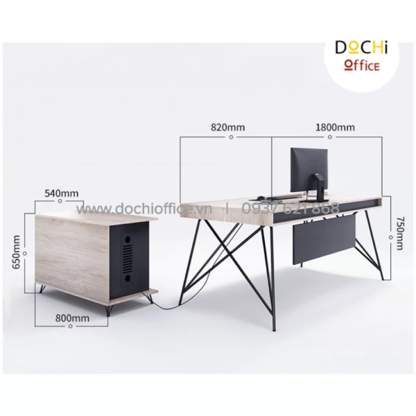 Bàn Quản lý hiện đại DOCHI DT032