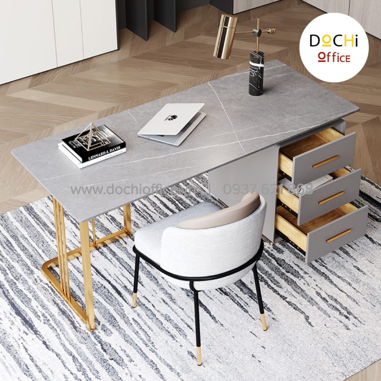 Bàn Giám Đốc Mặt Đá Cao Cấp DT062 - Ảnh 4