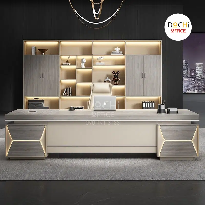 Bàn Giám Đốc Sang Trọng DT097 DOCHI OFFICE - Ảnh 2