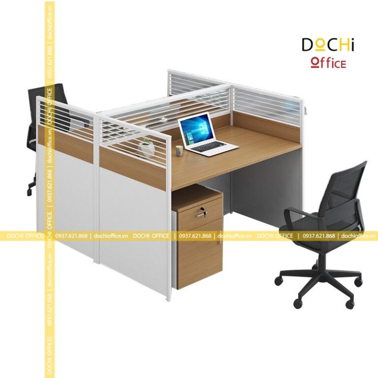 Cụm Bàn Nhân Viên Chân Sắt ST4077 - Cụm 2 - Ảnh 4