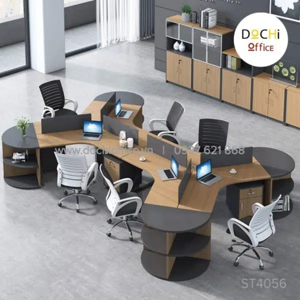 Bàn Làm Việc Gỗ Sang Trọng ST4056 - Cụm 6