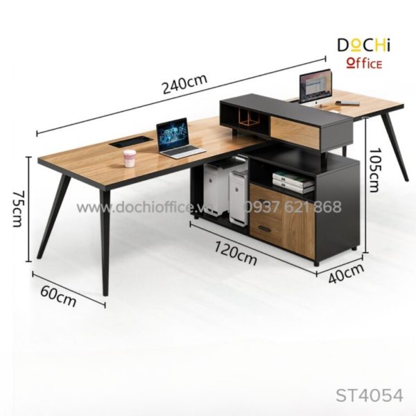 Bàn Làm Việc Nhóm ST4054 - Cụm 6 Bàn Làm Việc Nhóm ST4054 - Cụm 6